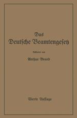 Das Deutsche Beamtengesetz (DBG)