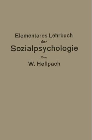 Elementares Lehrbuch der Sozialpsychologie