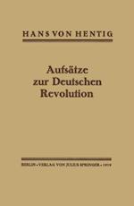 Aufsätze zur Deutschen Revolution