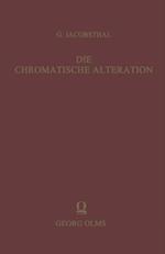 Die chromatische Alteration im liturgischen Gesang der abendländischen Kirche