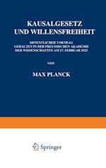 Kausalgesetz und Willensfreiheit