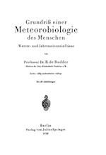 Grundriß einer Meteorobiologie des Menschen