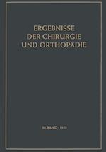 Ergebnisse der Chirurgie und Orthopädie