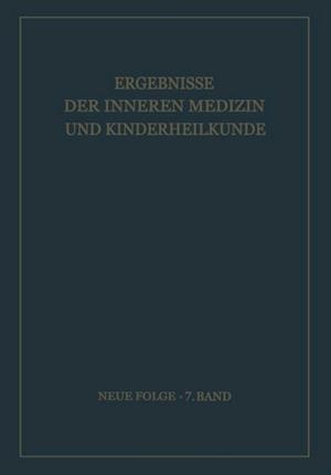 Ergebnisse der Inneren Medizin und Kinderheilkunde