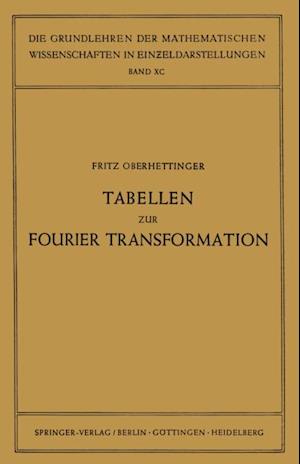 Tabellen zur Fourier Transformation