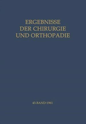 Ergebnisse der Chirurgie und Orthopädie