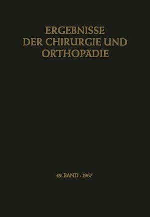 Ergebnisse der Chirurgie und Orthopädie