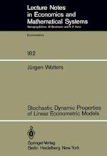 Stochastic Dynamic Properties of Linear Econometric Models