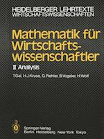 Mathematik für Wirtschaftswissenschaftler