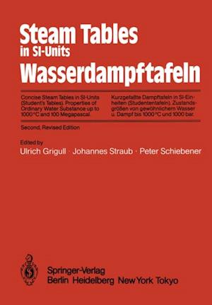 Steam Tables in SI-Units / Wasserdampftafeln