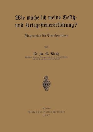 Wie mache ich meine Besitz- und Kriegssteuererklärung?