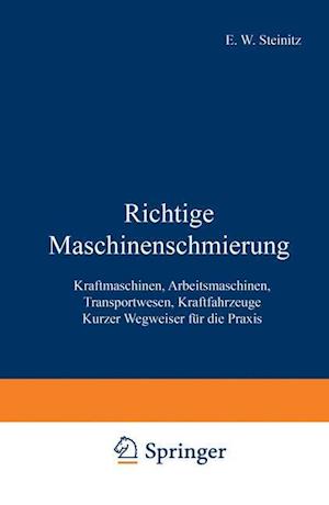 Richtige Maschinenschmierung