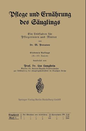 Pflege Und Ernährung Des Säuglings