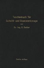 Taschenbuch für Schnitt- und Stanzwerkzeuge