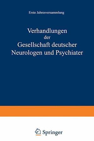 Verhandlungen der Gesellschaft Deutscher Neurologen und Psychiater