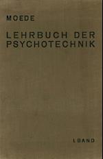Lehrbuch Der Psychotechnik
