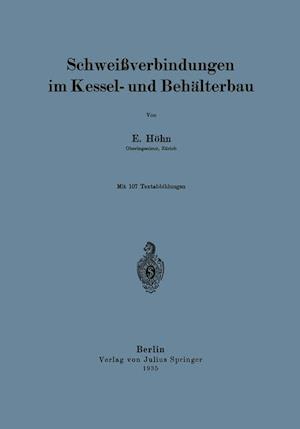 Schweißverbindungen Im Kessel- Und Behälterbau