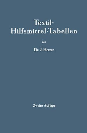 Textil-Hilfsmittel-Tabellen