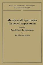 Metalle Und Legierungen Für Hohe Temperaturen