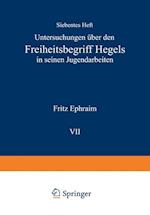 Untersuchungen Über Den Freiheitsbegriff Hegels in Seinen Jugendarbeiten