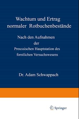 Wachstum und Ertrag normaler Rotbuchenbestände