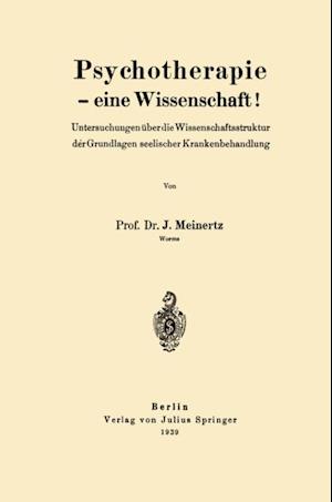 Psychotherapie — eine Wissenschaft!