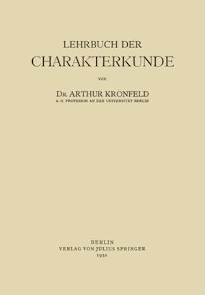 Lehrbuch der Charakterkunde