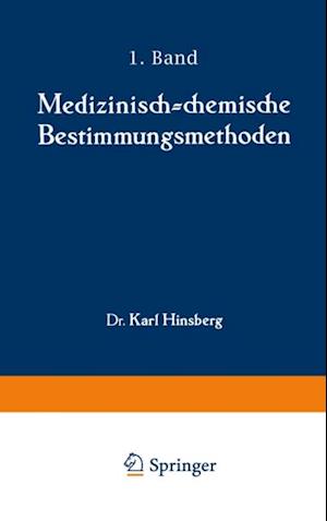 Medizinisch-chemische Bestimmungsmethoden