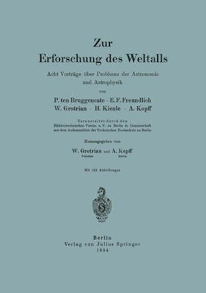 Zur Erforschung des Weltalls