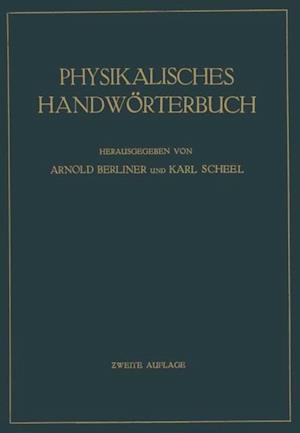 Physikalisches Handwörterbuch