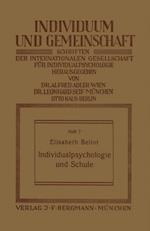 Individualpsychologie und Schule