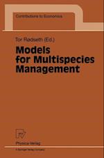 Models for Multispecies Management