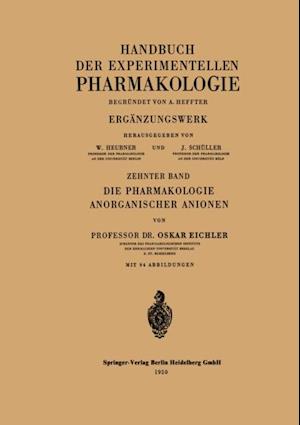 Die Pharmakologie Anorganischer Anionen