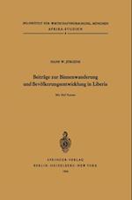 Beiträge zur Binnenwanderung und Bevölkerungsentwicklung in Liberia