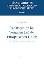 Rechtsschutz bei Vergaben (in) der Europäischen Union