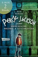 Percy Jackson erzählt: Griechische Heldensagen und Göttersagen unterhaltsam erklärt – Band 1+2 in einer E-Box!