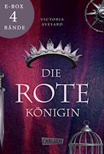 Die rote Königin: Im Kampf um ein freies Leben und die Liebe – Band 1-4 der romantischen Fantasy-Serie im Sammelband! (Die Farben des Blutes)