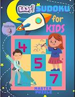Easy Sudoku for Kids - The Super Sudoku Puzzle Book Volume 9