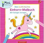 Mein kunterbuntes Einhorn-Malbuch