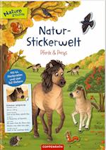 Natur-Stickerwelt - Pferde und Ponys