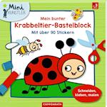 Mein bunter Krabbeltier-Bastelblock