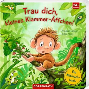 Trau dich, kleines Klammer-Äffchen!