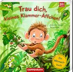 Trau dich, kleines Klammer-Äffchen!