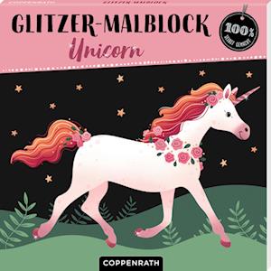 Glitzer-Malblock