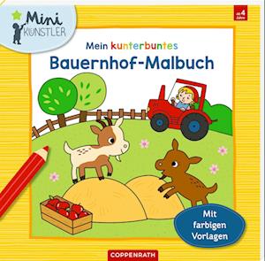 Mein kunterbuntes Bauernhof-Malbuch