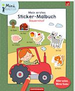 Mein erstes Sticker-Malbuch: Bauernhof