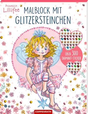 Malblock mit Glitzersteinchen (Prinzessin Lillifee)