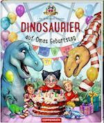 Dinosaurier auf Omas Geburtstag