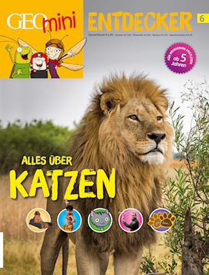 GEOlino mini Entdeckerheft 6/2017 - Alles über Katzen