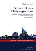 Stimmrecht ohne Beteiligungsinteresse